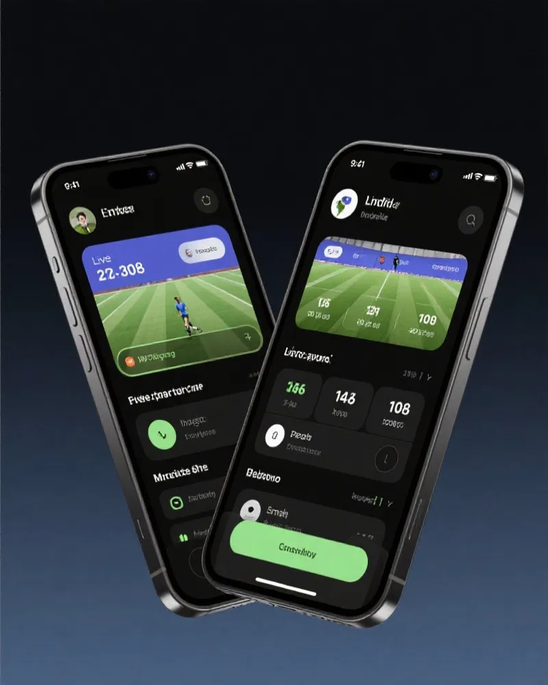 熊猫体育APP界面展示